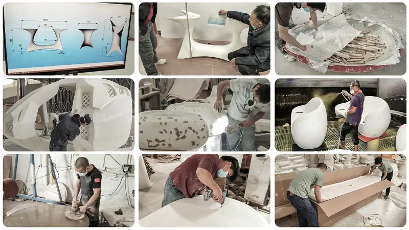 Jak přeměníme vlastní FRP design na hotový produkt?