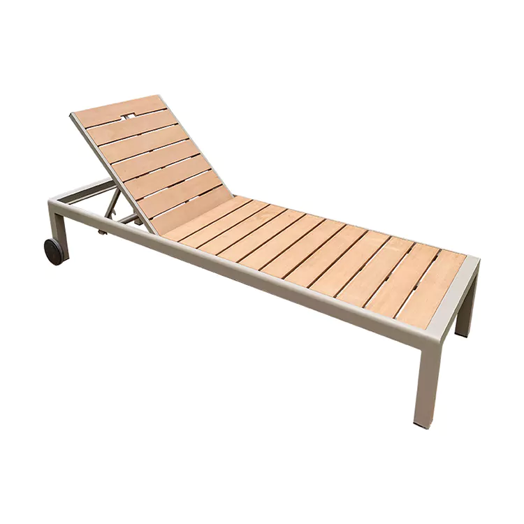 Commercial Outdoor Sun Lounger for Hotel and Resort